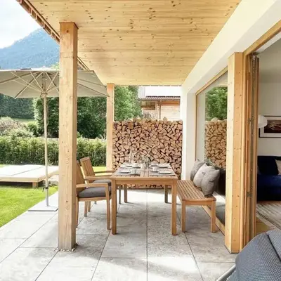 Ferienwohnung h9 Tal mit Sauna und Bergblick