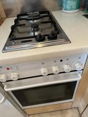 Küche/Küchenzeile in der Unterkunft Kleines feines zentrales Apartment