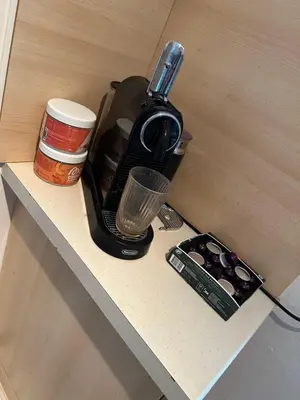 Kaffee-/Teezubehör in der Unterkunft Kleines feines zentrales Apartment