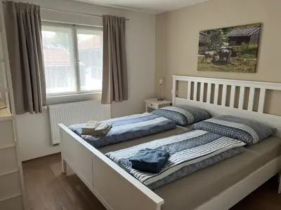 Ein Bett oder Betten in einem Zimmer der Unterkunft Chalet Alpenrose Comfortable holiday residence