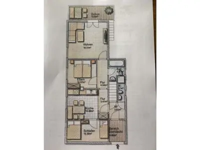 Grundriss der Unterkunft Chalet Alpenrose Comfortable holiday residence