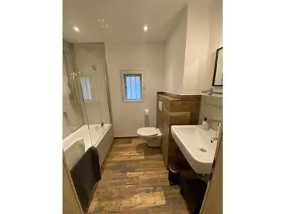 Ein Badezimmer in der Unterkunft Chalet Alpenrose Comfortable holiday residence