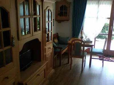 Ein Sitzbereich in der Unterkunft Christa Comfortable holiday residence