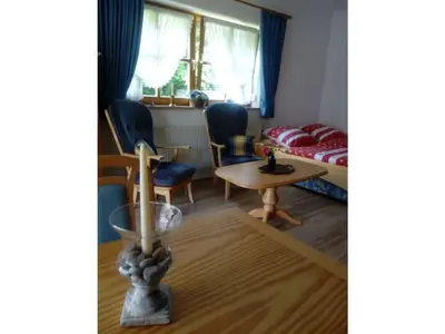 Ein Sitzbereich in der Unterkunft Christa Comfortable holiday residence