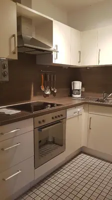 Küche/Küchenzeile in der Unterkunft Agentur Bergblick