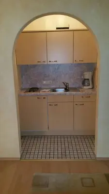 Küche/Küchenzeile in der Unterkunft Agentur Bergblick