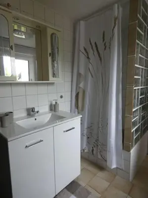 Ein Badezimmer in der Unterkunft Nähe München - hell, zentral, ruhig, flughafennah