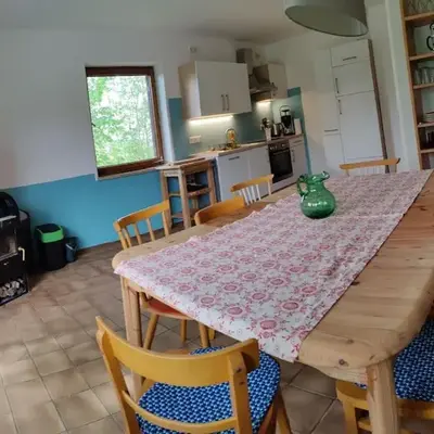 große Wohnung mit Dachterrasse