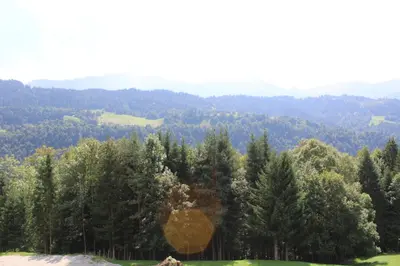Naturlandschaft in der Nähe der Pension