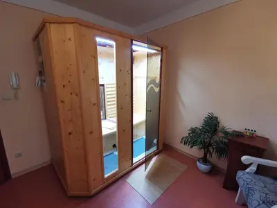 Grundriss der Unterkunft Pfeiffer Alm mit Blick auf die Zugspitze