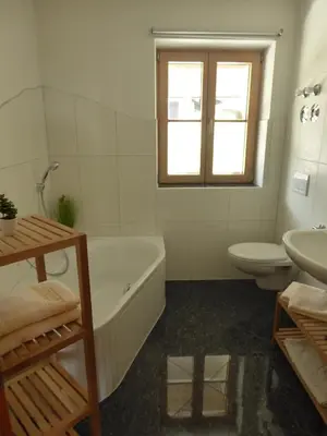 Ein Badezimmer in der Unterkunft Ferienwohnungen Florian Pletzenauer