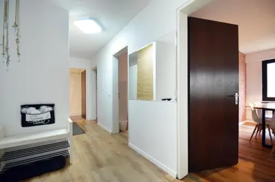 Ein Sitzbereich in der Unterkunft Bohemian Residency, Central and Quiet