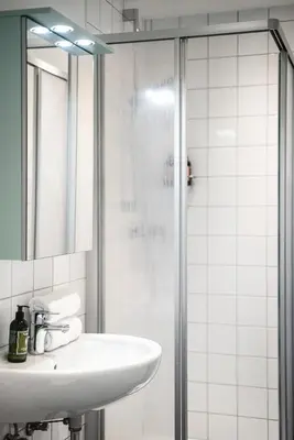 Ein Badezimmer in der Unterkunft Chiemsee Apartment