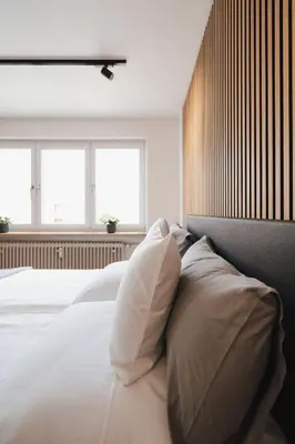 Grundriss der Unterkunft NEU I Stilvoll I Boxspring I Smart TV I Zentral