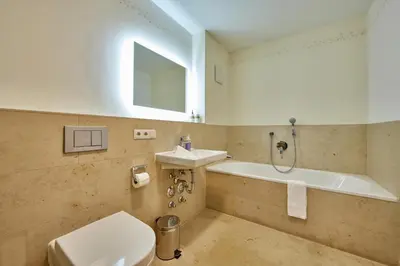 Ein Badezimmer in der Unterkunft Mountain Lodge