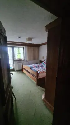 Ein Bett oder Betten in einem Zimmer der Unterkunft Pension Christophorus