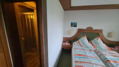 Ein Bett oder Betten in einem Zimmer der Unterkunft Pension Christophorus