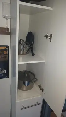 Küche/Küchenzeile in der Unterkunft Stilvolles Appartement im Zentralen Schwabing - Univiertel Innenstadt
