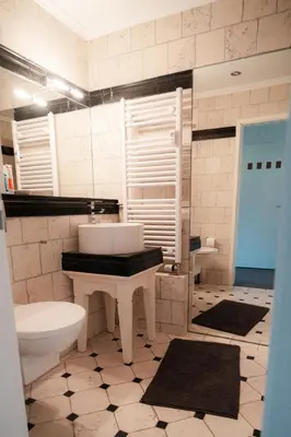 Ein Badezimmer in der Unterkunft Gschwendtnerhof App23 Christ