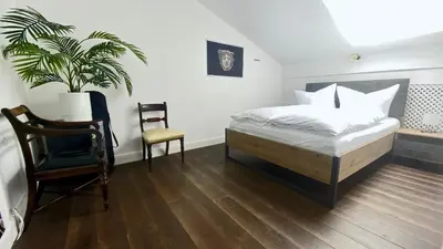 Ein Bett oder Betten in einem Zimmer der Unterkunft Gschwendtnerhof App23 Christ