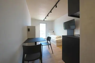 TV/Unterhaltungsangebot in der Unterkunft Timber One Boardinghouse Dorfen