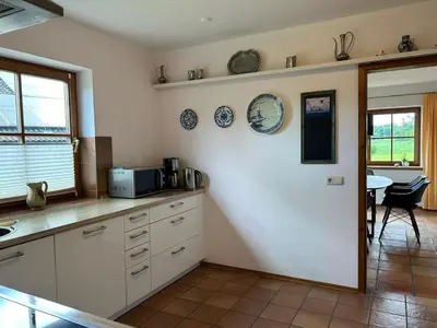 Küche/Küchenzeile in der Unterkunft Ferienhaus Woulli