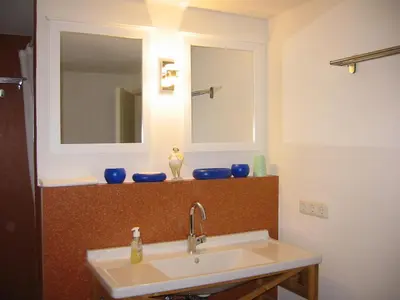 Ein Badezimmer in der Unterkunft Villafunkelbunt