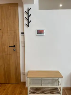 Grundriss der Unterkunft 1,5-Zimmer, Top ausgestattet, 4 Pers, Souterrain, Self Check-in, Parkplatz, Netflix & Amazon Prime
