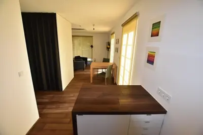 Grundriss der Unterkunft Schickes Apartment in Landhausvilla am Chiemsee