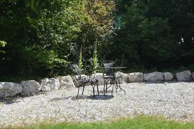 Grundriss der Unterkunft Schickes Apartment in Landhausvilla am Chiemsee