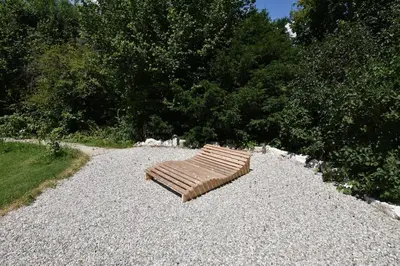 Grundriss der Unterkunft Schickes Apartment in Landhausvilla am Chiemsee