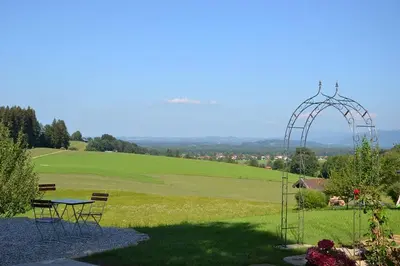 Naturlandschaft in der Nähe des Bauernhofs