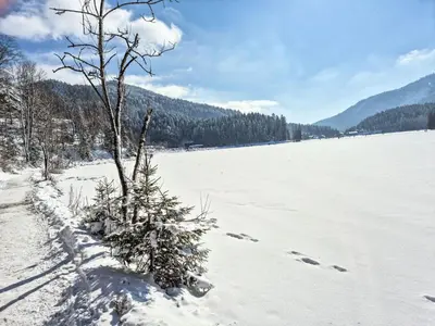 Naturlandschaft in der Nähe des Ferienhauses