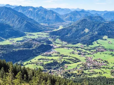 Naturlandschaft in der Nähe des Ferienhauses