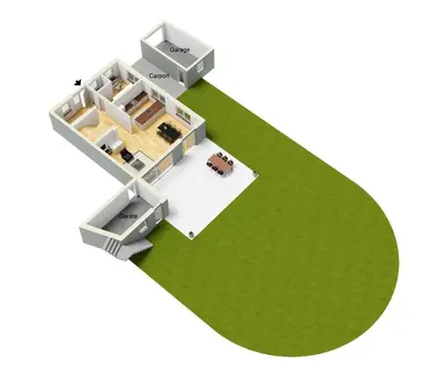 Grundriss der Unterkunft Ferienhaus Sarah