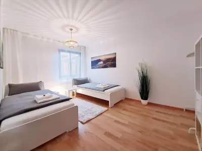 Ein Bett oder Betten in einem Zimmer der Unterkunft Sweet Home, Central & Quiet