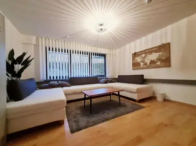 Ein Sitzbereich in der Unterkunft Sweet Home, Central & Quiet