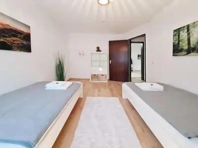 Ein Bett oder Betten in einem Zimmer der Unterkunft Sweet Home, Central & Quiet