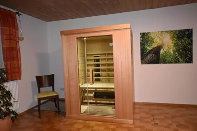 Grundriss der Unterkunft Gästehaus Bergfrieden, Ferienwohnung Eva