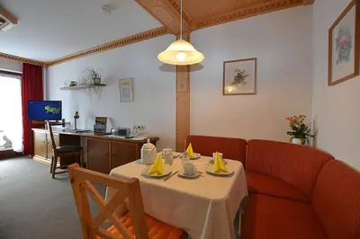 Grundriss der Unterkunft Gästehaus Bergfrieden, Ferienwohnung Eva