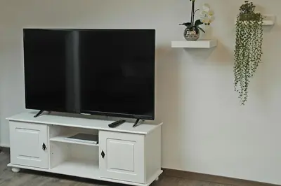 TV/Unterhaltungsangebot in der Unterkunft Gittis Ferienwohnung