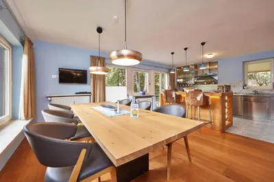 TV/Unterhaltungsangebot in der Unterkunft Panorama-Chalet Ernst Baier