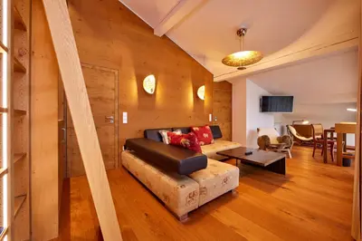 TV/Unterhaltungsangebot in der Unterkunft Panorama-Chalet Ernst Baier