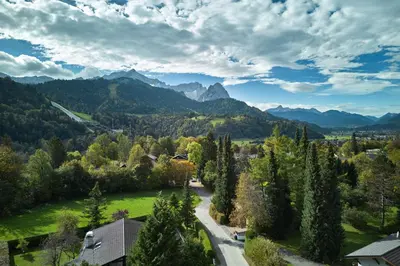 Naturlandschaft in der Nähe der Ferienwohnung