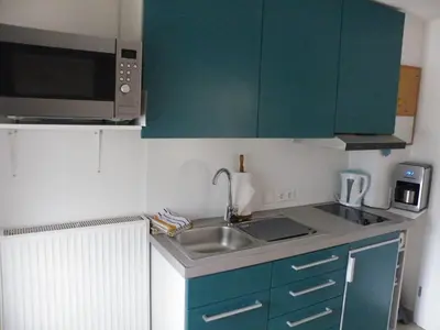 Küche/Küchenzeile in der Unterkunft Apartment Bernd