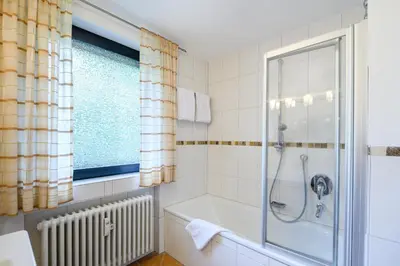 Ein Badezimmer in der Unterkunft Cresta 14