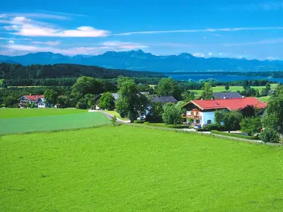 Naturlandschaft in der Nähe der Ferienwohnung