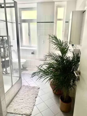 Ein Badezimmer in der Unterkunft HQ Apartments Munich