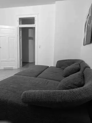 Ein Sitzbereich in der Unterkunft HQ Apartments Munich