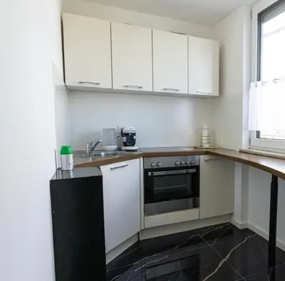 Küche/Küchenzeile in der Unterkunft Optimus Apartment